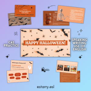 Happy Halloween! C1 Advanced